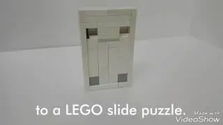 LEGO slide puzzle! | Knight white