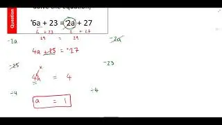 Solving Equations with Unknowns on both Sides
