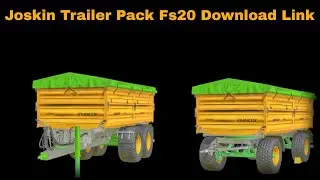 Nowy Mod || Joskin Trailer Pack Fs20 Download Link #link #automobile #modpack #farming #download