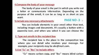 What is E-Mail? Explain the process of Sending and Receiving E-mail(AECC Notes)