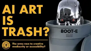 Artificial Intelligence Art is Trash!? The death of grit.