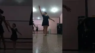 ballet adulto - passando sequencia de centro pela 1° vez