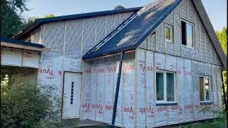 The house is changing before our eyes – from an old one to the home of our dreams