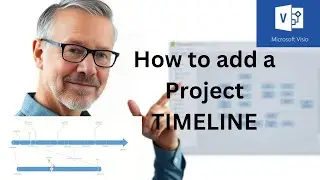 Create a Project Timeline in SECONDS with Microsoft Visio!