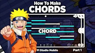 How To Make CHORDS in fl studio Mobile | How to make Sad Melody in fl Studio mobile P1