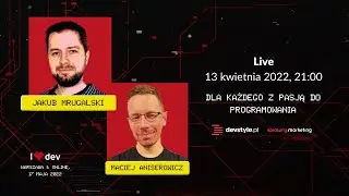 Kuba MRUGALSKI vel Unknow 🧨 o czym opowie na I LOVE DEV? [I❤️DEV LIVE]