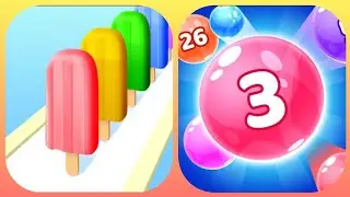 ✅ Popsicle Stick 🆚 Marble Run All New Gameplay iOS,Android Update New Level Video Games