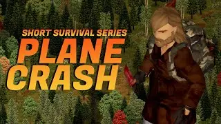 Surviving a Plane Crash in Project Zomboid | Short Survival Series #2