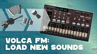 Volca FM Tips:  Load new sounds with DEXED app