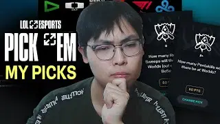 My Worlds 2023 League of Legends Pick'em