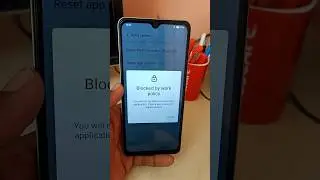 Vivo y27 ❌ blocked by work policy Bajaj finance important information ✅