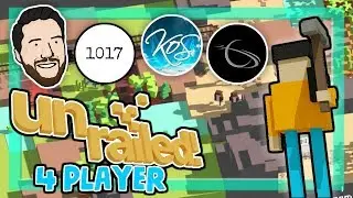 FINDING ENDLESS' END - Let's Play Unrailed - Part 3 (4 player)