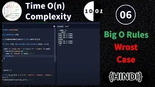 TC06 Big O Rule 1 : Worst Case | 10 Days