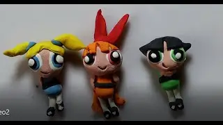 how to make The Powerpuff Girls  from clay polymer