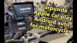 Carpuride : How to connect your phone and use the device on your motorcycle.
