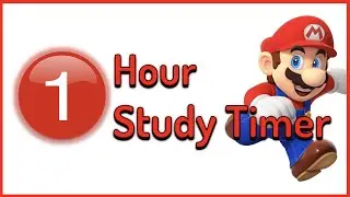 1 Hour Study Timer Randomly Interrupted by Mario Sounds