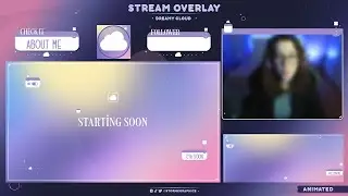 FREE ANIMATED DREAMY STREAM OVERLAY FOR DOWNLOAD