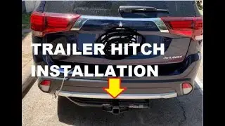 How to install a Trailer Hitch Receiver - Mitsubishi Outlander 2014-2020