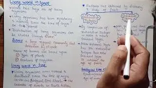 Living World In Space And Time Biological | Biomes In Urdu Hindi Class 11