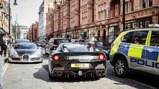 One EPIC Day of Carspotting in London!! 2x LaF, Veyron, F40, and many more!!
