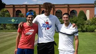 I Trained With Felix Auger-Aliassime & ​⁠​⁠@Tenniswithdylan
