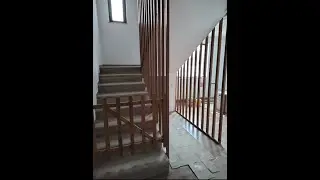 Balustrada pe etaje din Stejar #ModernHandRail #Railing