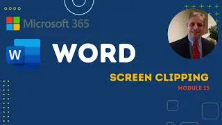 Microsoft Word Tutorial - Screen Clipping