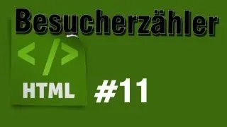 HTML Tutorial 11: Besucherzähler einbinden [HD] - TutorialChannel