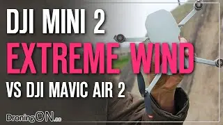 DJI Mini 2 vs DJI Mavic Air 2 EXTREME WIND TEST