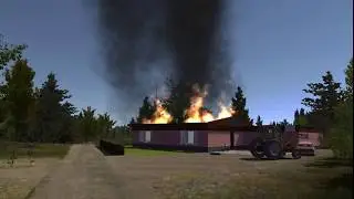 My summer car - house fire explosion