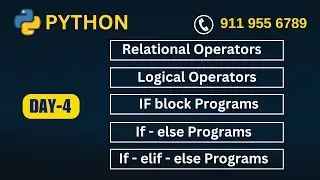 Python | if | if-else | if-elif-else | By Srinivas | Ameerpet Technologies | Python Full Stack