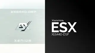 Распаковка усилителя ESX XE6440-DSP