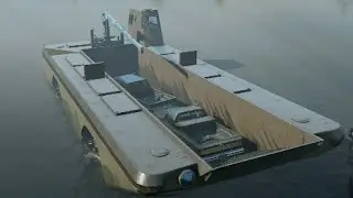 Snowrunner - CCM Boat / Land mod Gameplay - Bertha on Xbox