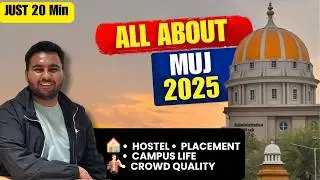 Manipal University Jaipur Full Guide 2025 🏛️ | Fees, Hostel, Campus Life, Placements.