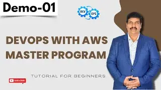 DevOps With AWS Demo 01 | DevOps With AWS Master Program  | DevOps Tutorial for Beginners #devops
