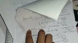 U 6 Unit and Dimensions Ques no 6 for JEE Mains and NEET UG
