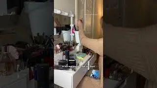 Vanity Decluttering