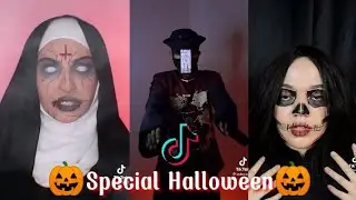 {TikTok Indonesia} Kumpulan Video Transformasi Make Up  Halloween 🎃
