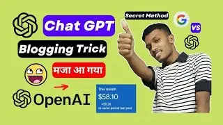 Chat GPT Blogging Secret Maja Aa Gaya 🔥 | How To Earn Money Chat GPT 