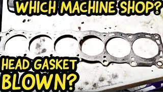 1997 Land Cruiser - Head Gasket Inspection  and Cylinder Head Going to the MACHINE Shop