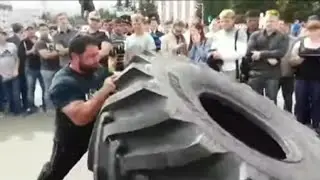 Самый сильный Таджик из Ашта п Шайдон / Халид Акрамов / Чемпионат Алтайского края / г Барнаул