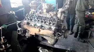 Запуск двигателя ЗИЛ 130