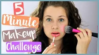 5 Minute Makeup Challenge! | Summer Inspired
