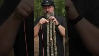 SIMPLE Camp Cooking Tripod #survival #camping #bushcraft