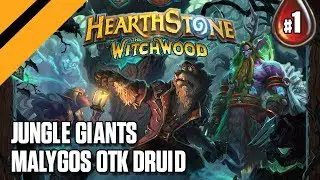 Hearthstone: The WitchWood - Jungle Giants Malygos OTK Druid - P1