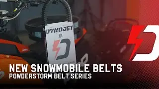 Unlock More Snowmobile Performance | New Powderstorm Belt Series