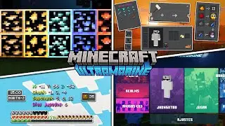 Ultramarine Update V4.0 for Minecraft Bedrock 1.21.90+ | Useful Texture + FPS Booster