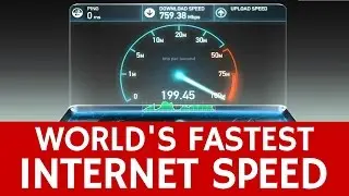 Countries with the Fastest and Slowest Internet Speeds