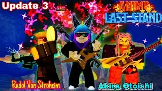 Anime Last Stand Test Unit Top Chappa hạng Mythic Và Unit Guitar Hero Hạng Celestial Siêu bá -Roblox