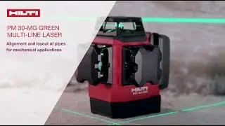 HOW TO use Hilti's PM 30-MG for mechanical applications
